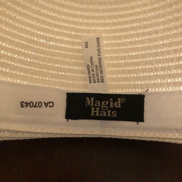 Womens Summer Sun Hat. White. Single Mom Breast Cancer Fundraiser. - Picture 2 of 3